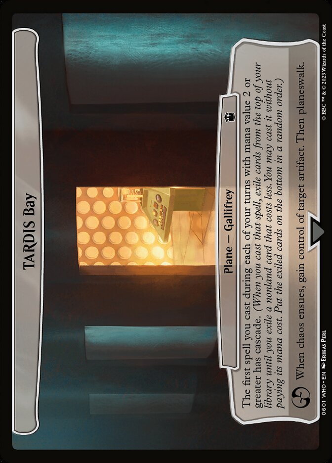 TARDIS Bay 601 (Planechase: Universes Beyond: Doctor Who)  | Good Games Adelaide SA