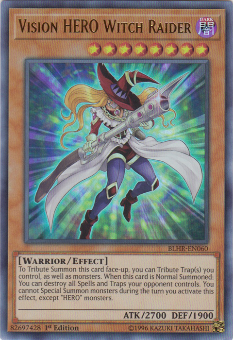 Vision Hero Witch Raider [BLHR-EN060] Ultra Rare | Good Games Adelaide SA