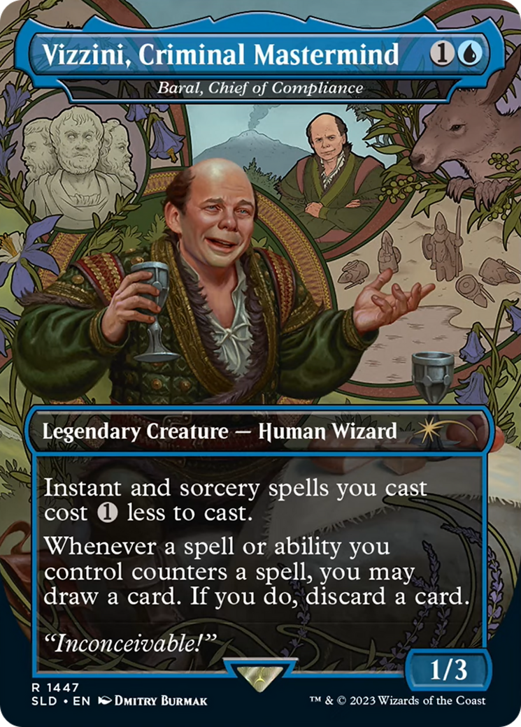 Vizzini, Criminal Mastermind - Baral, Chief of Compliance [Secret Lair Drop Series] | Good Games Adelaide SA