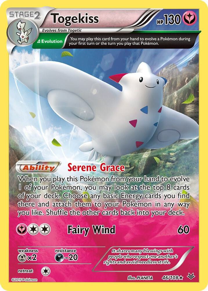 Togekiss Delta 46/108 (XY - Roaring Skies)  - Reverse Holofoil | Good Games Adelaide SA