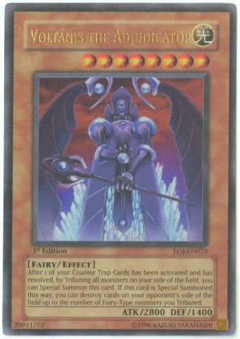 Voltanis the Adjudicator [EOJ-EN023] Ultra Rare | Good Games Adelaide SA