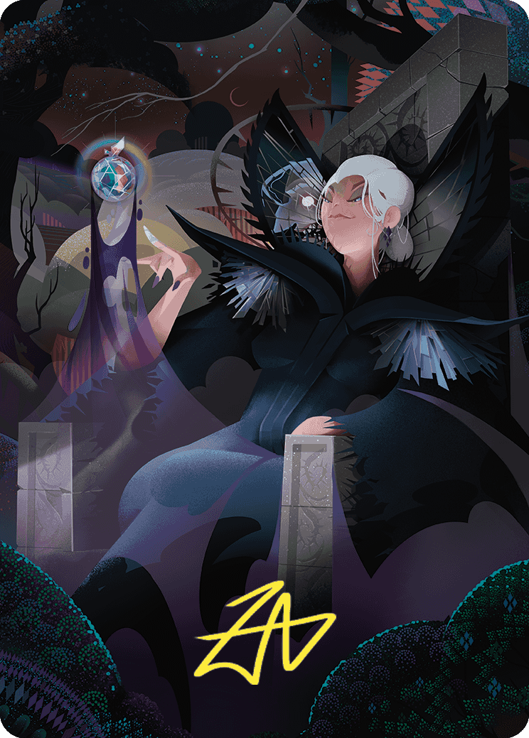 Eriette of the Charmed Apple Art Card (Gold-Stamped Signature) [Wilds of Eldraine Art Series] | Good Games Adelaide SA