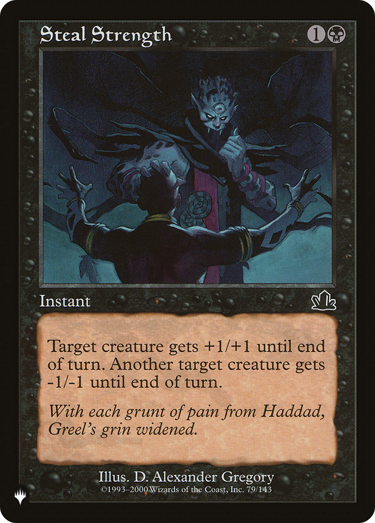 Steal Strength [The List Reprints] | Good Games Adelaide SA