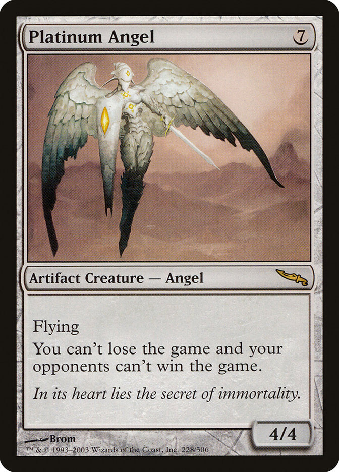 Platinum Angel [Mirrodin] | Good Games Adelaide SA