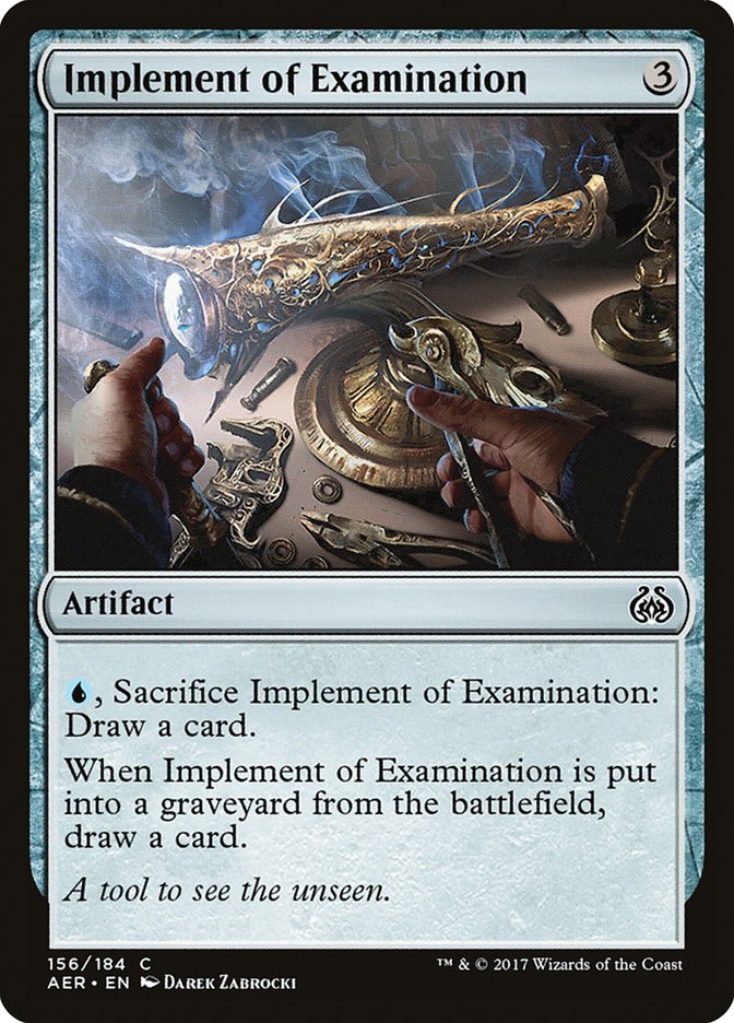 Implement of Examination 156 (Aether Revolt)  - Foil | Good Games Adelaide SA