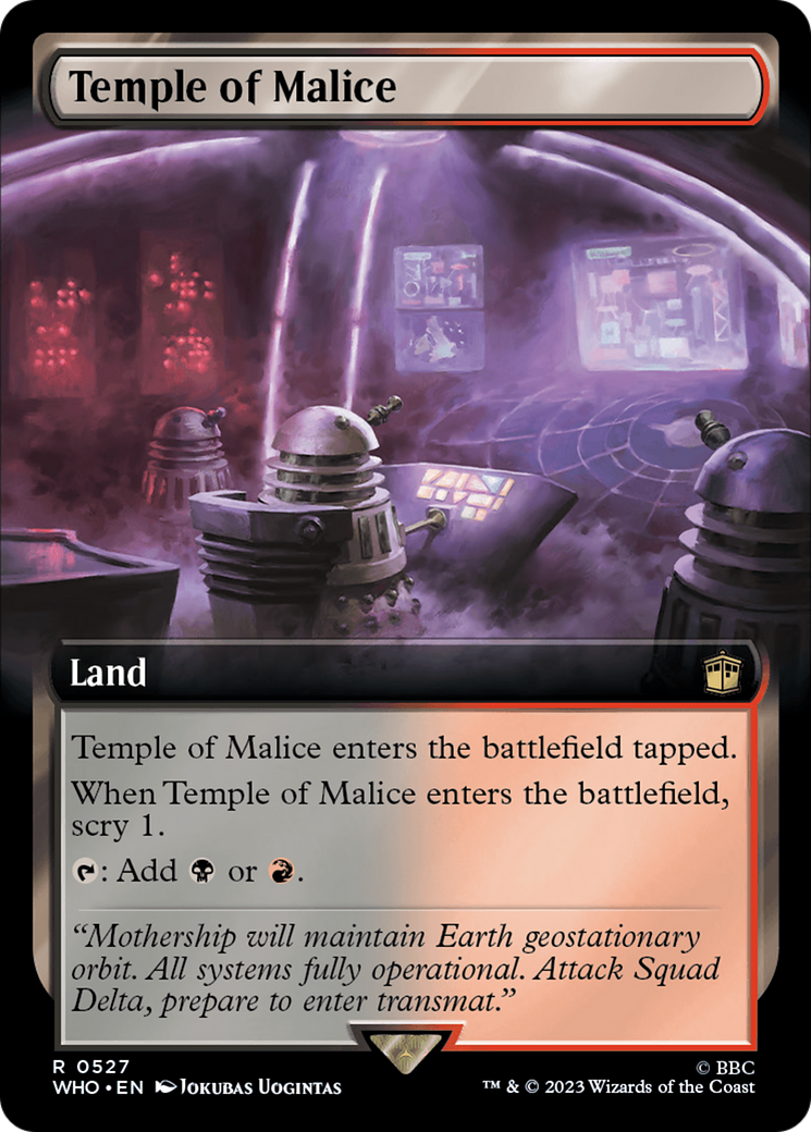 Temple of Malice (Extended Art) [Doctor Who] | Good Games Adelaide SA