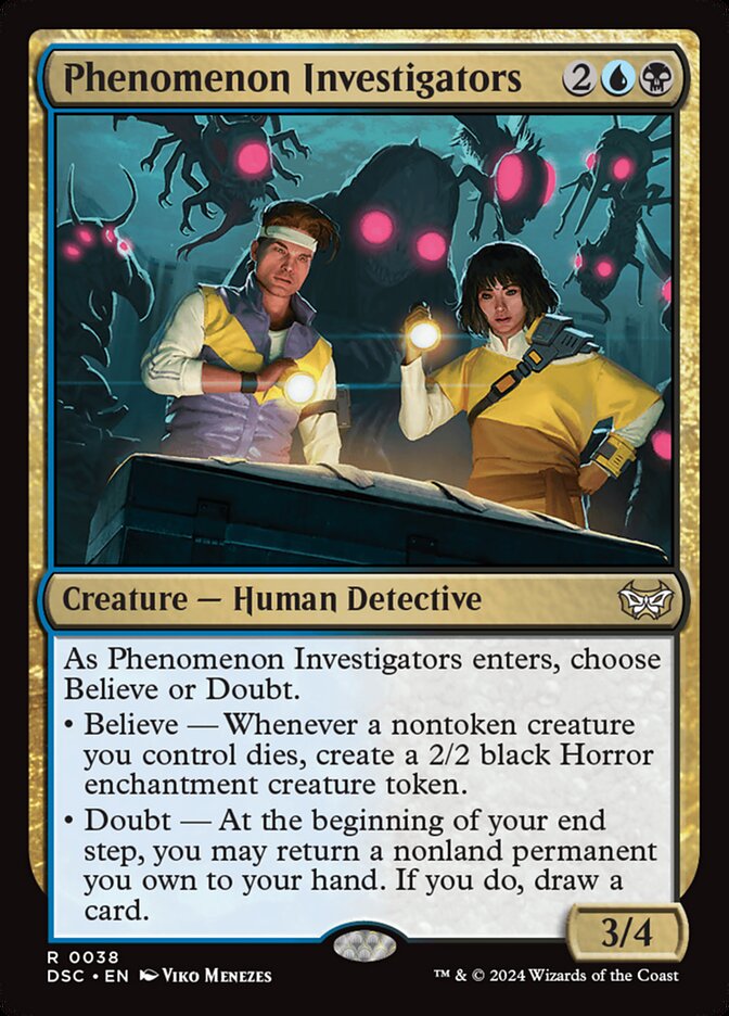Phenomenon Investigators 38 (Commander: Duskmourn: House of Horror)  | Good Games Adelaide SA