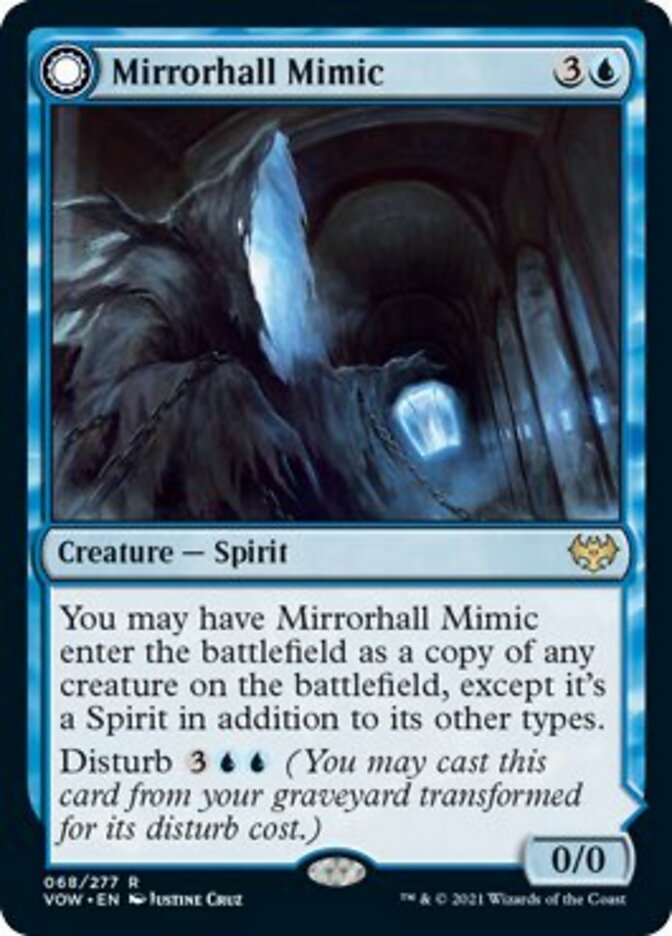 Mirrorhall Mimic // Ghastly Mimicry [Innistrad: Crimson Vow] | Good Games Adelaide SA