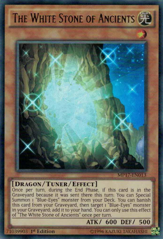 The White Stone of Ancients [MP17-EN013] Ultra Rare | Good Games Adelaide SA