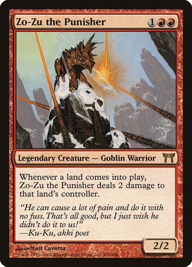 Zo-Zu the Punisher 200 (Champions of Kamigawa)  - Foil | Good Games Adelaide SA