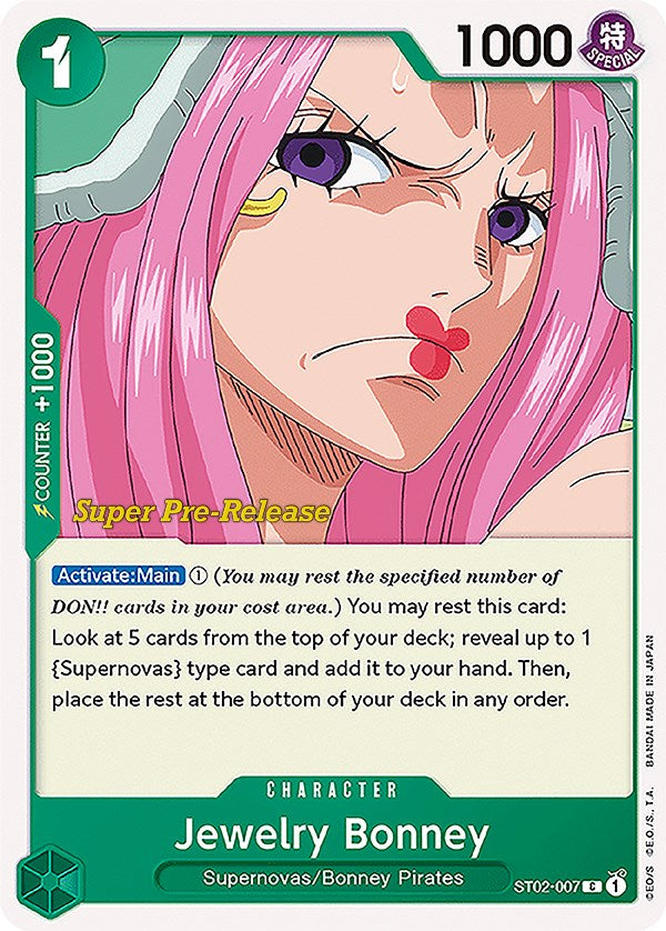 Jewelry Bonney [Super Pre-Release Starter Deck: Worst Generation] | Good Games Adelaide SA
