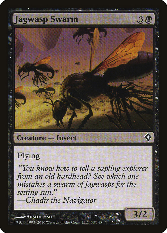 Jagwasp Swarm 58 (Worldwake)  - Foil | Good Games Adelaide SA