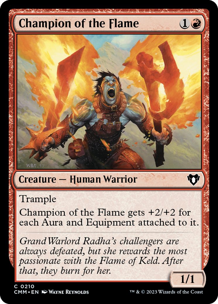 Champion of the Flame [Commander Masters] | Good Games Adelaide SA