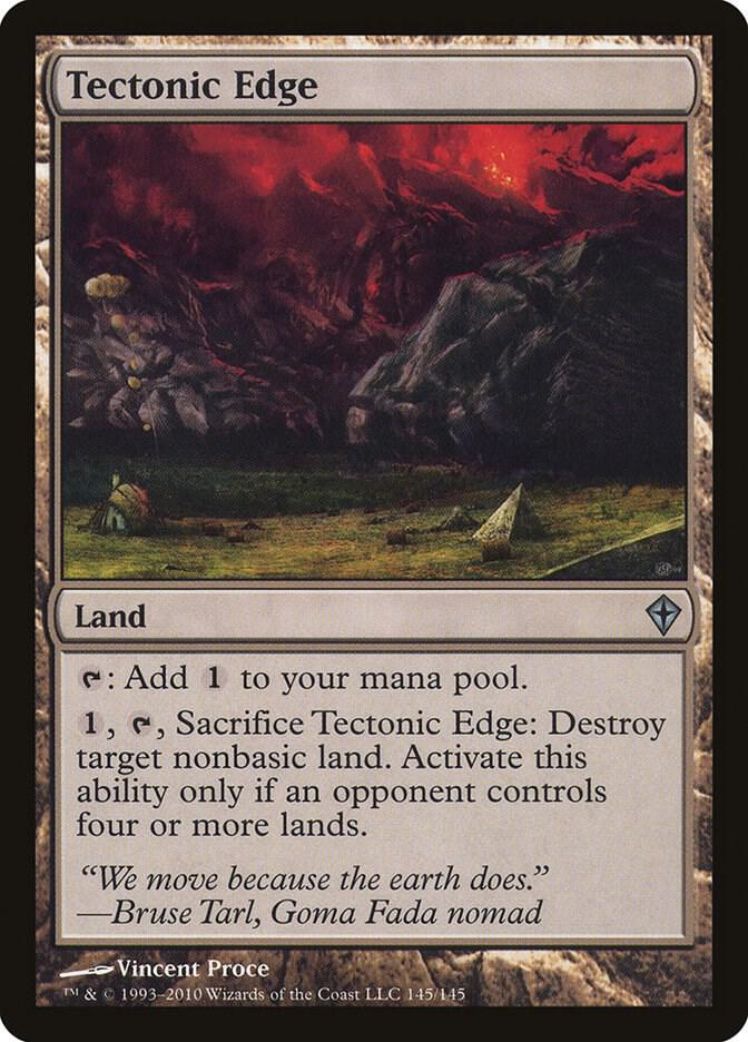 Tectonic Edge 145 (Worldwake)  - Foil | Good Games Adelaide SA