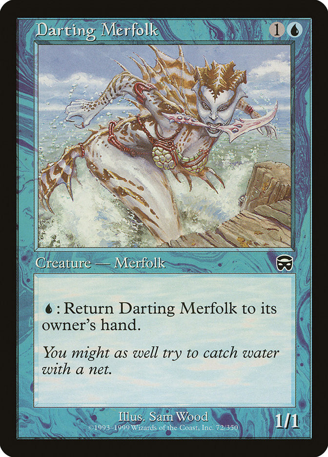 Darting Merfolk 72 (Mercadian Masques)  | Good Games Adelaide SA