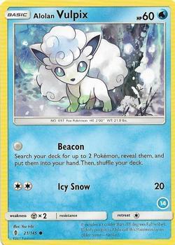 Alolan Vulpix 14 21/145 (SM Trainer Kit: Alolan Sandslash & Alolan Ninetales)  | Good Games Adelaide SA