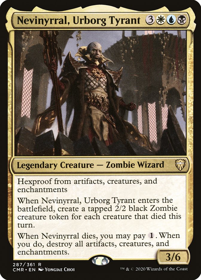 Nevinyrral, Urborg Tyrant 287 (Commander Legends)  - Foil | Good Games Adelaide SA