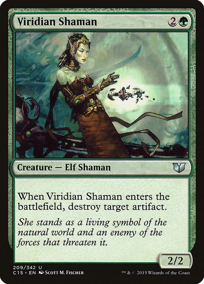 Viridian Shaman 209 (Commander 2015)  | Good Games Adelaide SA