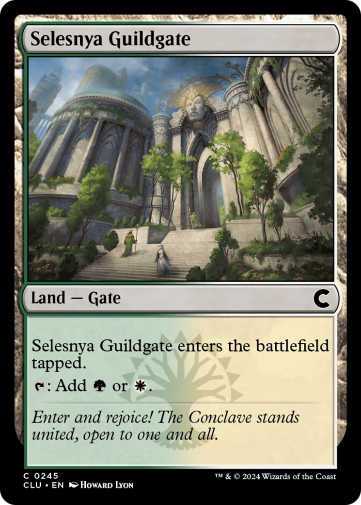 Selesnya Guildgate [Ravnica: Clue Edition] | Good Games Adelaide SA