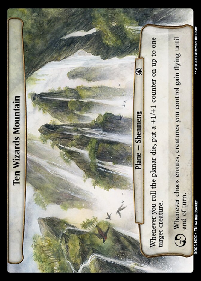 Ten Wizards Mountain 66 (Planechase: March of the Machine)  | Good Games Adelaide SA