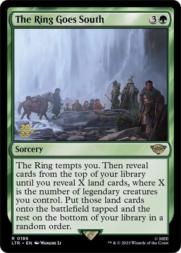The Ring Goes South 186 (Prerelease Cards)  - Foil | Good Games Adelaide SA