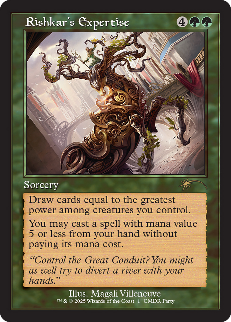 Rishkar's Expertise (Retro Frame) [Wizards Play Network 2025] | Good Games Adelaide SA