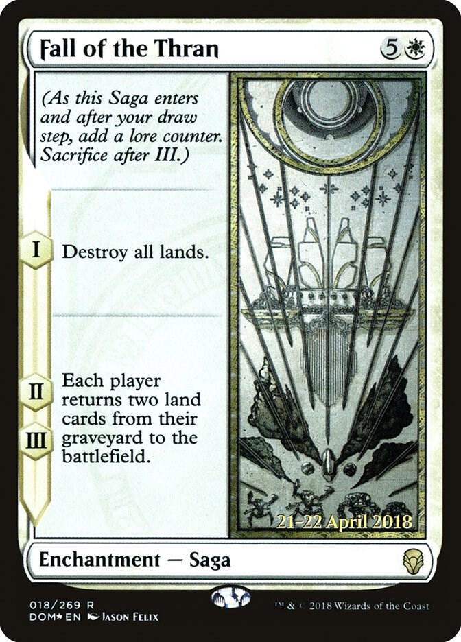 Fall of the Thran 18 (Prerelease Cards)  - Foil | Good Games Adelaide SA