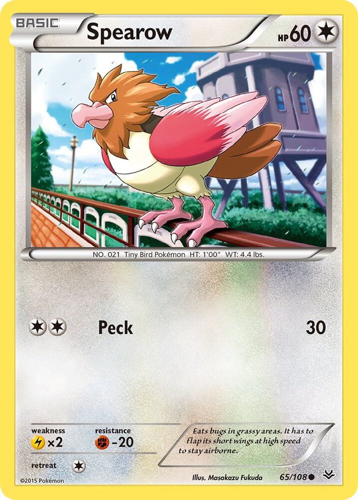 Spearow 65/108 (XY - Roaring Skies)  | Good Games Adelaide SA