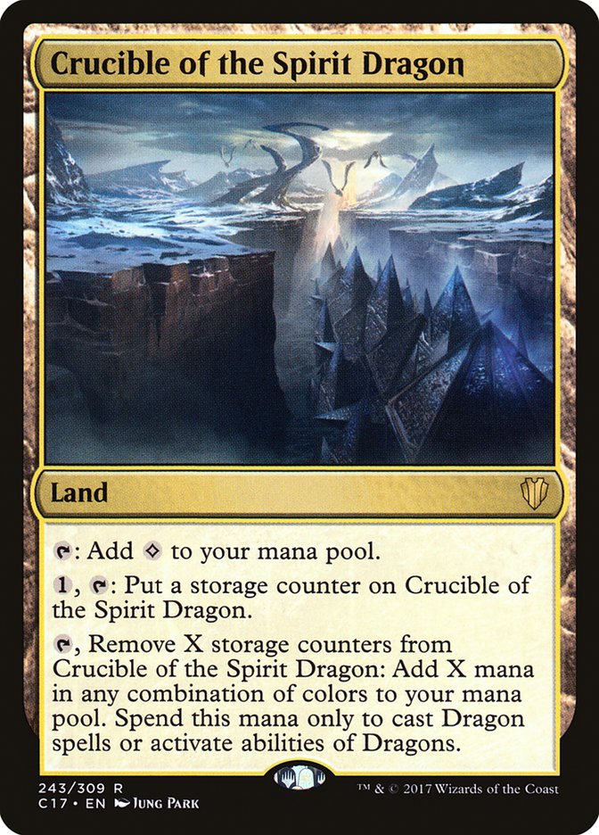 Crucible of the Spirit Dragon [Commander 2017] | Good Games Adelaide SA
