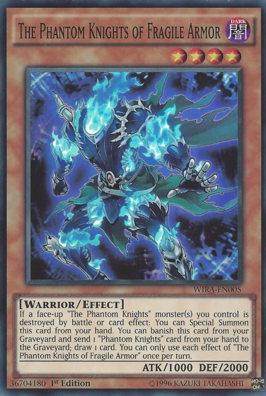 The Phantom Knights of Fragile Armor [WIRA-EN005] Super Rare | Good Games Adelaide SA