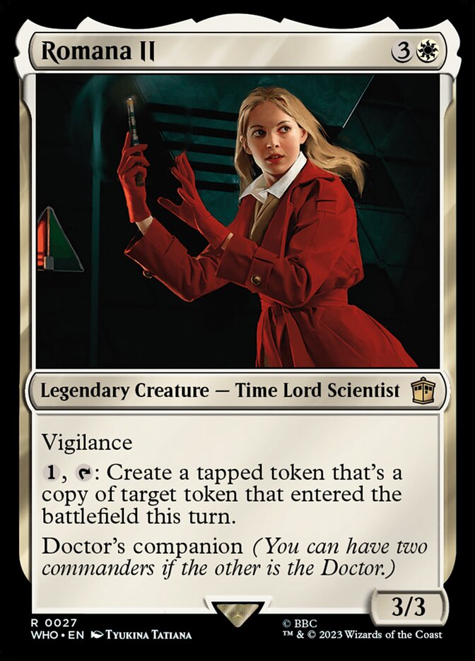 Romana II 27 (Universes Beyond: Doctor Who)  - Foil | Good Games Adelaide SA