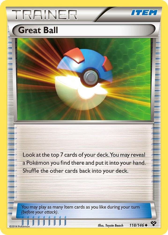 Great Ball 118/146 (XY Base Set)  | Good Games Adelaide SA