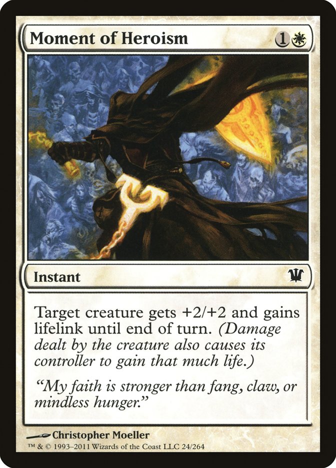 Moment of Heroism [Innistrad] | Good Games Adelaide SA