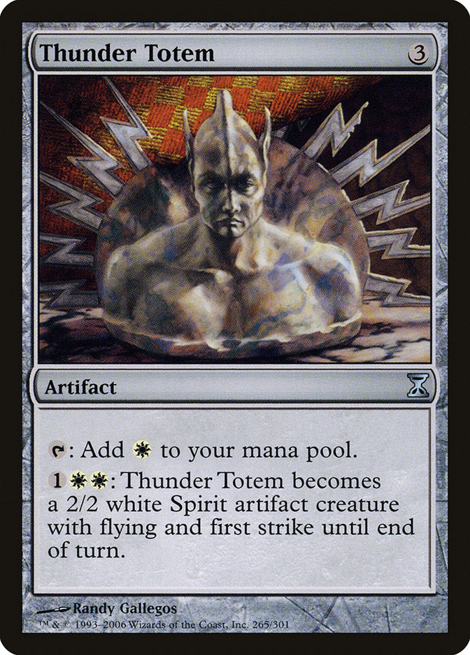 Thunder Totem 265 (Time Spiral)  - Foil | Good Games Adelaide SA