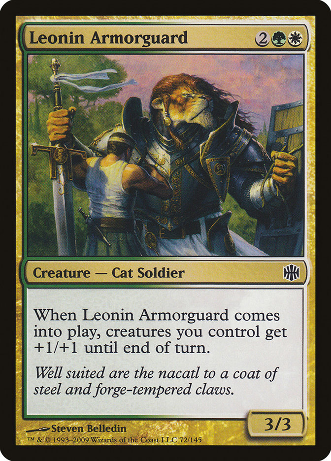 Leonin Armorguard [Alara Reborn] | Good Games Adelaide SA