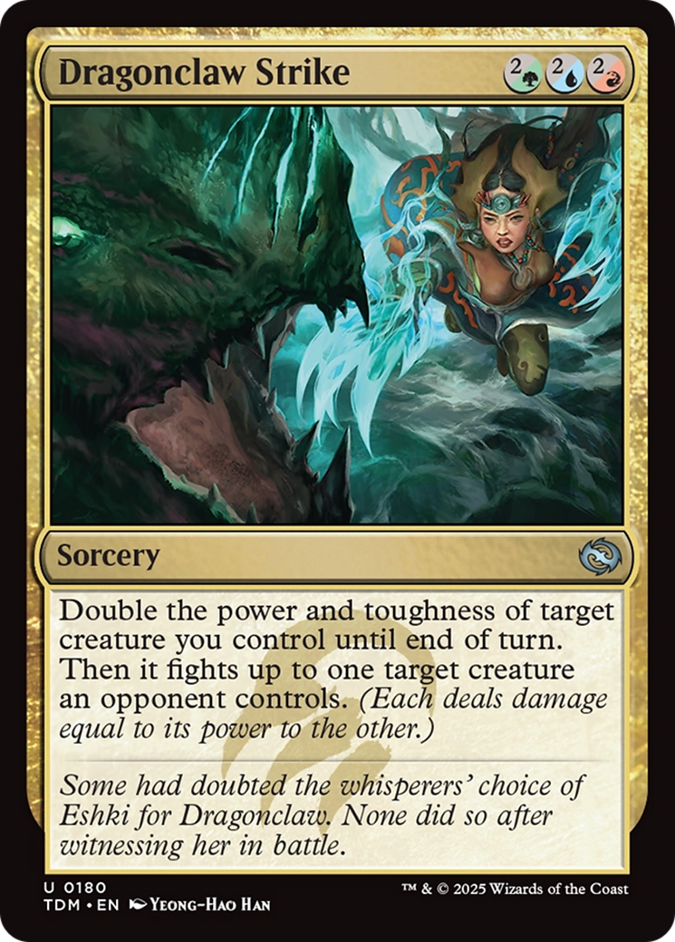 Dragonclaw Strike [Tarkir: Dragonstorm] | Good Games Adelaide SA