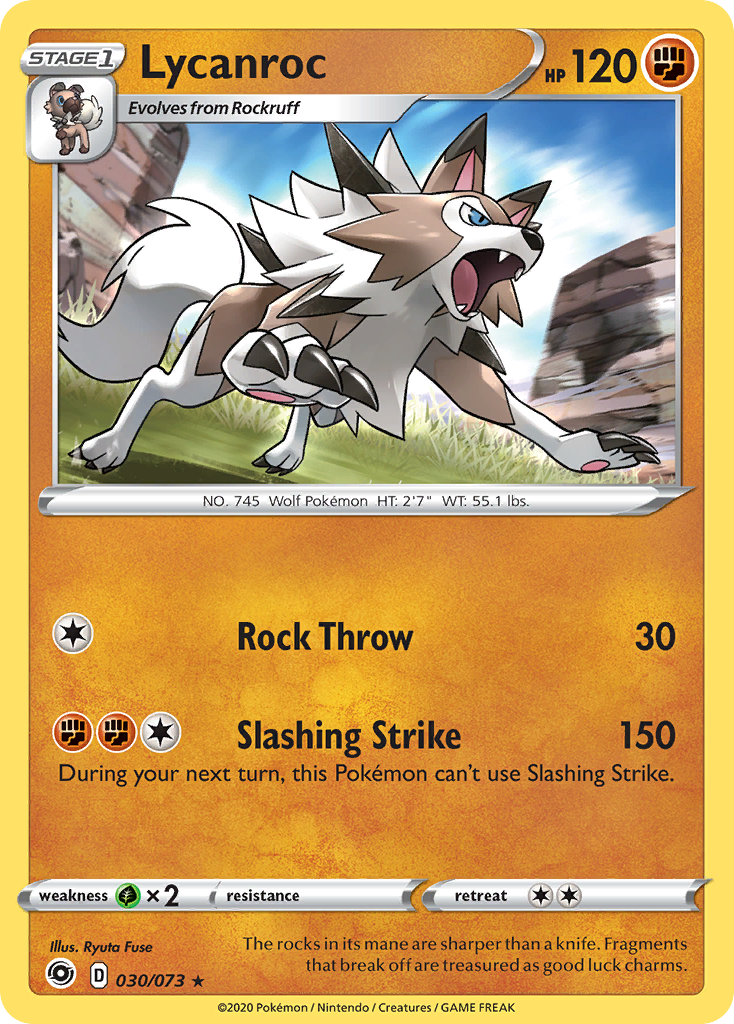 Lycanroc (030/073) [Sword & Shield: Champion's Path] | Good Games Adelaide SA