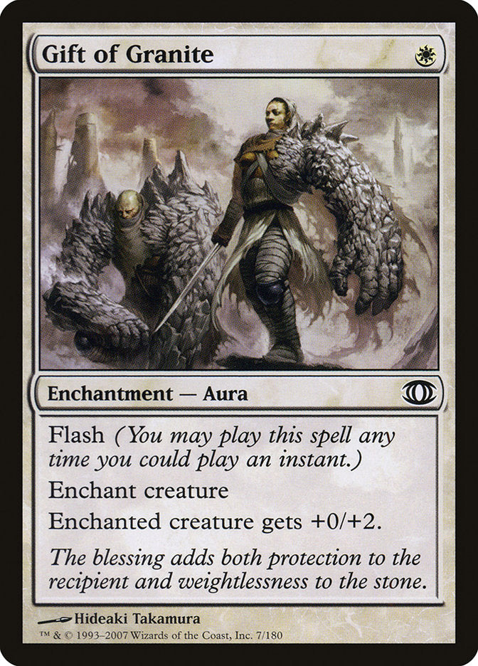 Gift of Granite 7/180 (Future Sight)  - Foil | Good Games Adelaide SA