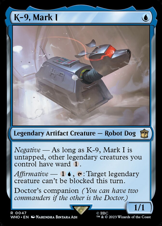 K-9, Mark I 47 (Universes Beyond: Doctor Who)  | Good Games Adelaide SA