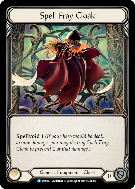 Spell Fray Cloak [DYN237] (Dynasty)  Rainbow Foil | Good Games Adelaide SA