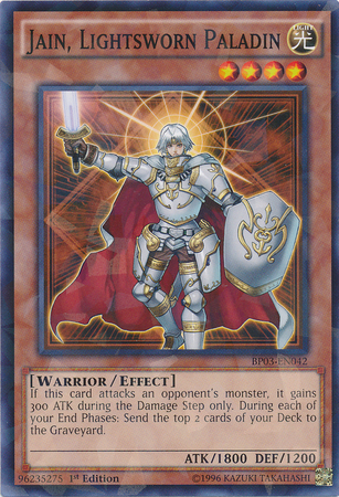 Jain, Lightsworn Paladin [BP03-EN042] Shatterfoil Rare | Good Games Adelaide SA