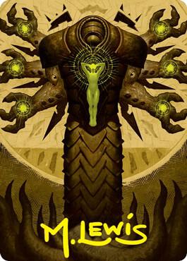 Inquisition of Kozilek Art Card Gold Stamped Signature 71 (Art Series: Strixhaven)  | Good Games Adelaide SA
