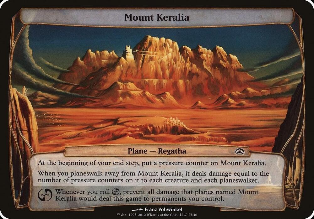 Mount Keralia Planechase 2012 25 (Oversize Cards)  | Good Games Adelaide SA