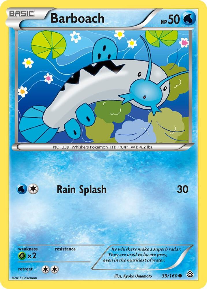 Barboach 39/160 (XY - Primal Clash)  | Good Games Adelaide SA