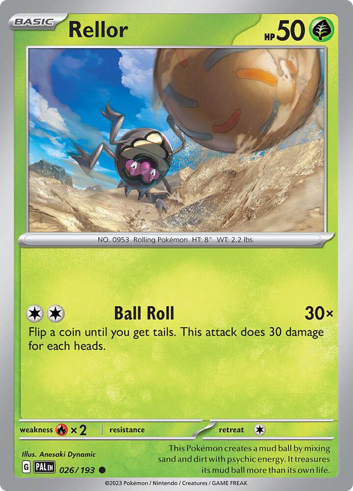 Rellor 026/193 (SV02: Paldea Evolved)  | Good Games Adelaide SA