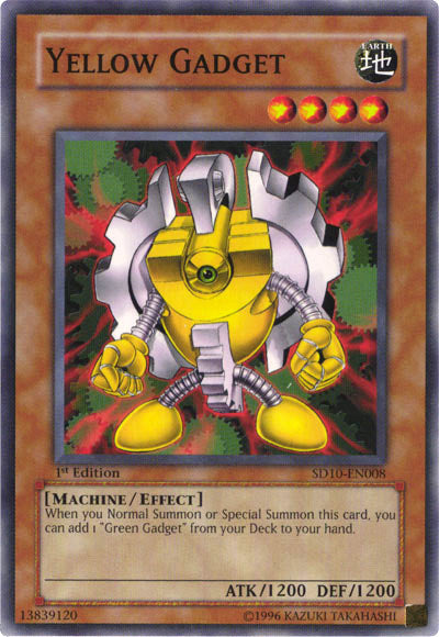 Yellow Gadget [SD10-EN008] Common | Good Games Adelaide SA