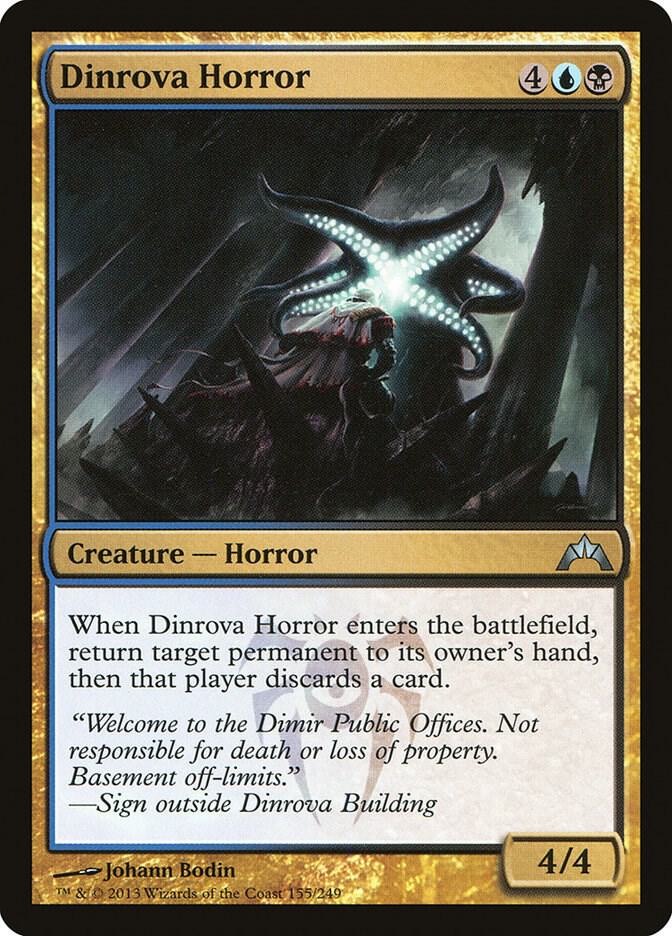 Dinrova Horror 155 (Gatecrash)  - Foil | Good Games Adelaide SA