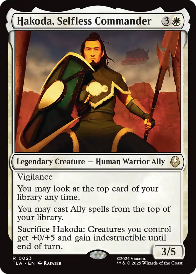 Hakoda, Selfless Commander [Avatar: The Last Airbender] | Good Games Adelaide SA