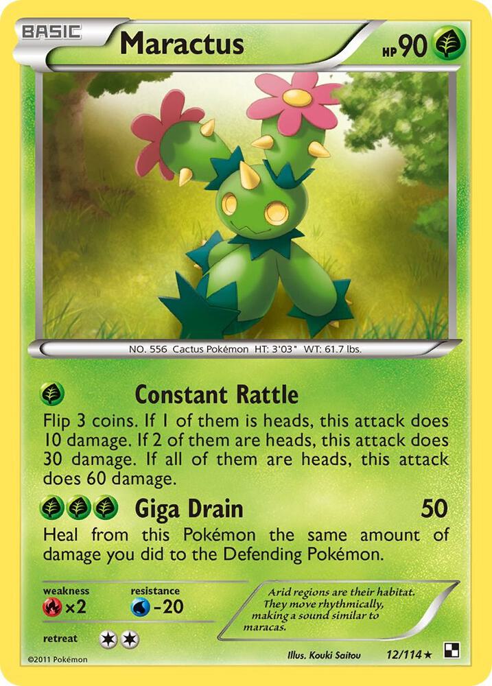Maractus 12/114 (Black and White)  | Good Games Adelaide SA