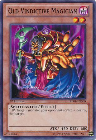 Old Vindictive Magician [BP01-EN060] Common | Good Games Adelaide SA